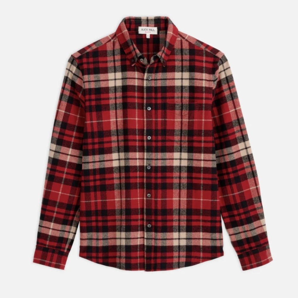 Alex Mill Red Flannel